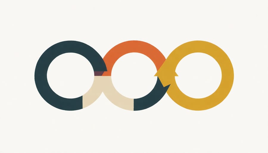 Visual diagram of the three pillars of collaboration: empathy, communication, and shared decision-making
